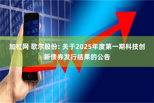 加杠网 歌尔股份: 关于2025年度第一期科技创新债券发行结果的公告