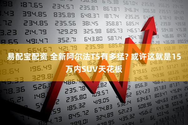 易配宝配资 全新阿尔法T5有多猛? 或许这就是15万内SUV天花板